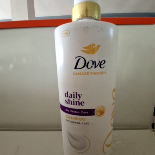 Dove Daily Shine Shampoo – Bio Protein Care with Vitamin B6, C & E | For Smooth & Shiny Hair | 650 m-https://media.vyaparify.com/vcards/products/434926/product_1764664730_692ea59a8d49c.png Image