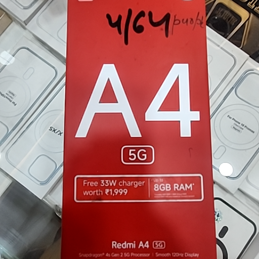  Redmi A4 THE MOBILE STORE AND ELECTRONIC UGF 20 GOLDEN  PLAZA EKKA STAND  EKKA STAND DALIGANJ LUCKNOW LUCKNOW UTTAR PRADESH 226020LANDMARK Daliganj Pull