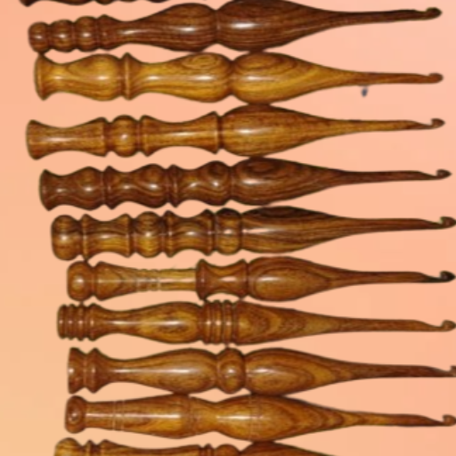 Wooden crochet hook set -  - Buy Online at NOBEL HANDICRAFTS