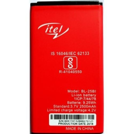  Itel 25bi battery MAA MOBILE AND ELECTRONICS SHOP PARSEHRAMALCHAURAHA HARGAONROAD SITAPUR