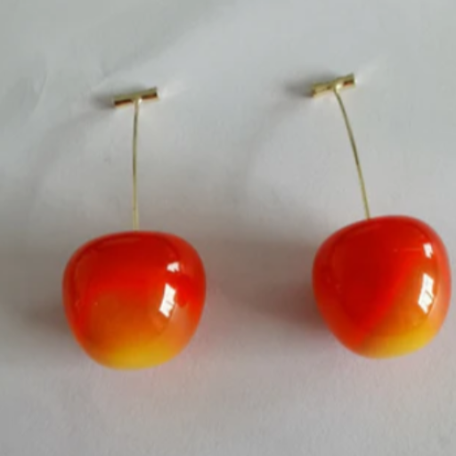Red Cherry  Earring