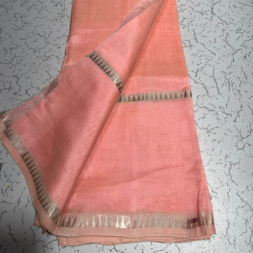 Mangalagiri Cotton silk saree - Image 1
