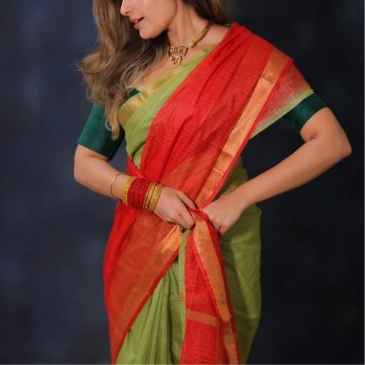Kota Doriya Cotton silk saree - Image 1