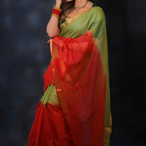 Kota Doriya Cotton silk saree - Image 3