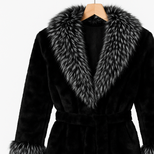  Black furr shrug DEEPIKA PURI C O 2ND SKIN  HAIBOWAL CHOWK OPP  DR LAL PATH LANDMARK BEHIND RADHA JEWELLERS