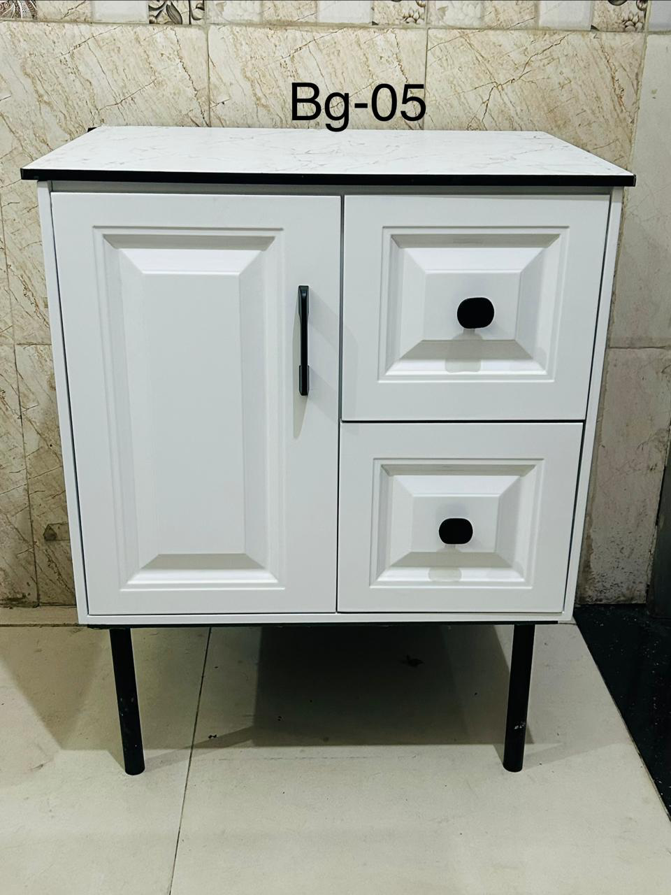 Bathroom Furniture: PU Paint Vanity with Basin in Caecular, Stylish Addition -  - Buy Online at GURU NANAK SANITATION  STORE