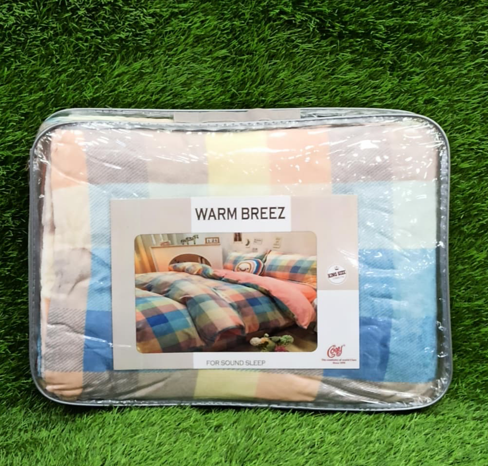  Warm Breez Comforter in Delhi - Multicolored Comfort for Restful Sleep M K TEXTILES 9/2453 BEDANPURA, KAROL BAGH, Delhi, 110005