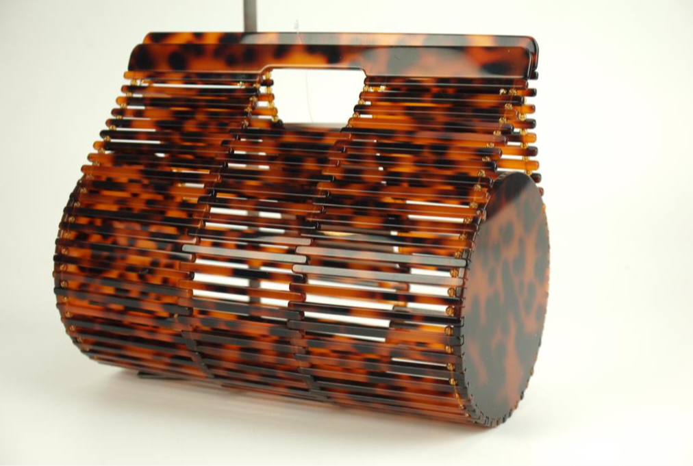  Acrylic Handbag in Nagina: Elegant Tortoiseshell Design NOBEL HANDICRAFTS 1 NAGINA, Nagina, Uttar Pradesh, 246762