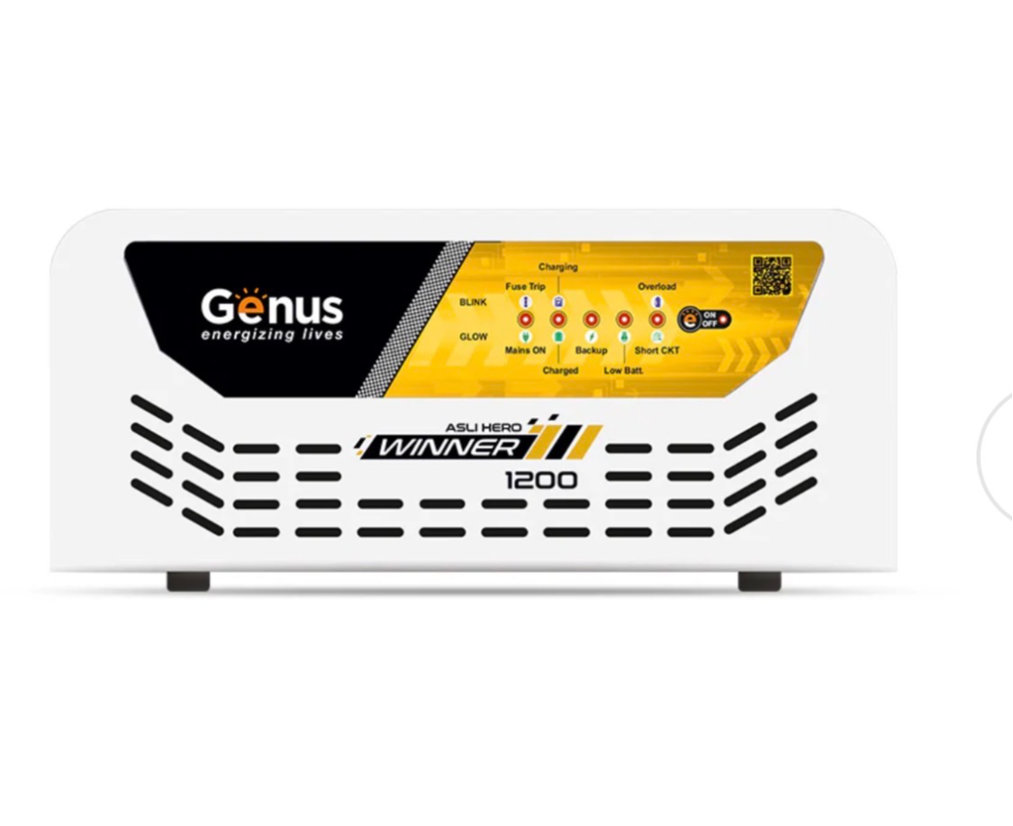  Genus Asli Hero Winner 1200 Inverter in Sadbhawana, Efficient Power Backup VSR ENERGY FLOOR NO 00 FLAT  NO 00 ROAD  SADBHAWANA BRIDGE GAHNA KOTHI BHAGELURAM RAMJI SETHLANDMARK Nearby Kriti Kunj