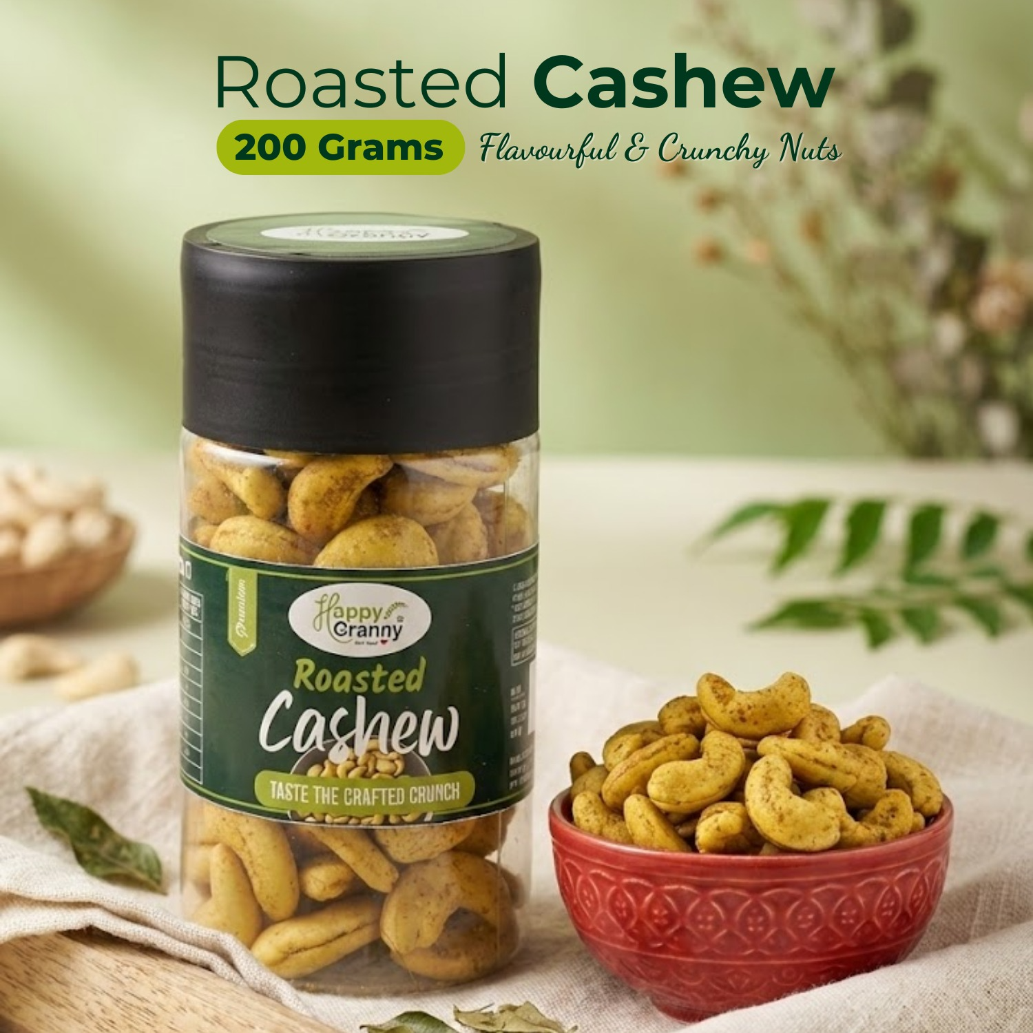 Happy Granny Roasted Cashews in Ghaziabad: Perfect Snacking Option - Image 3