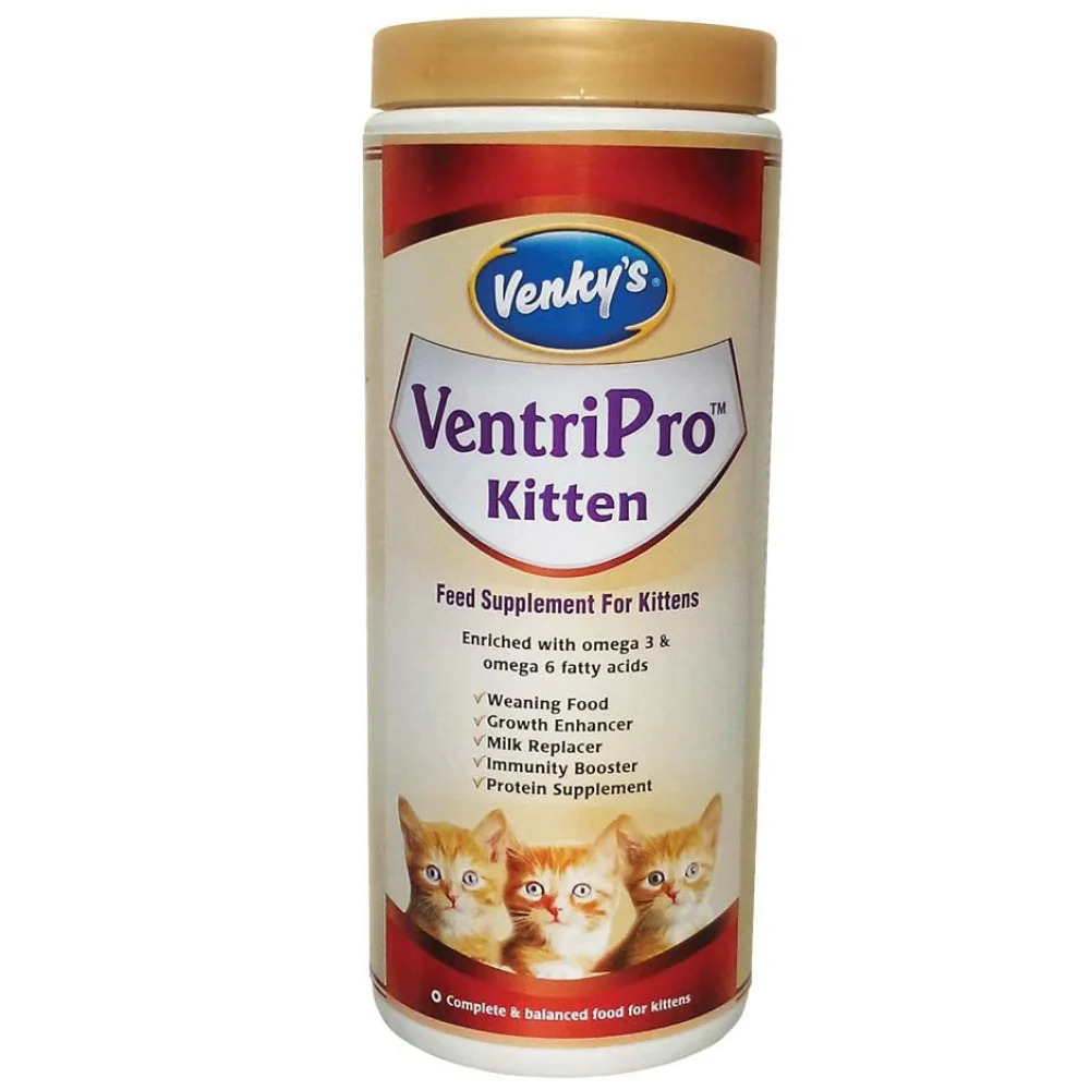 Venky's VentriPro Kitten Feed Supplement in Hyderabad Enhancing Growth and Immunity-https://media.vyaparify.com/vcards/products/450431/product_1765488393_693b37093521d.png Image