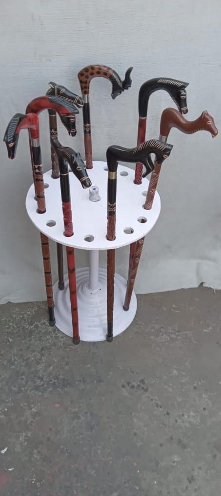 Handcrafted Animal Head Walking Canes in Nagina Comfort and Style set -  - Buy Online at NOBEL HANDICRAFTS