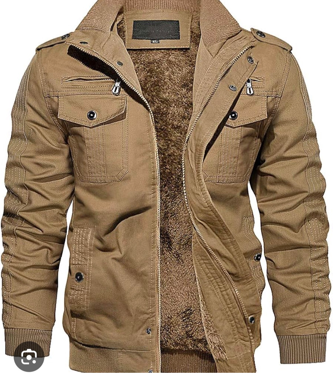 Men's Fleece Lined Winter Jacket in Look and Stylecollection Noordibazar - Warmth and Comfort-https://media.vyaparify.com/vcards/products/452186/product_1765535999_693bf0ff75f06.png Image
