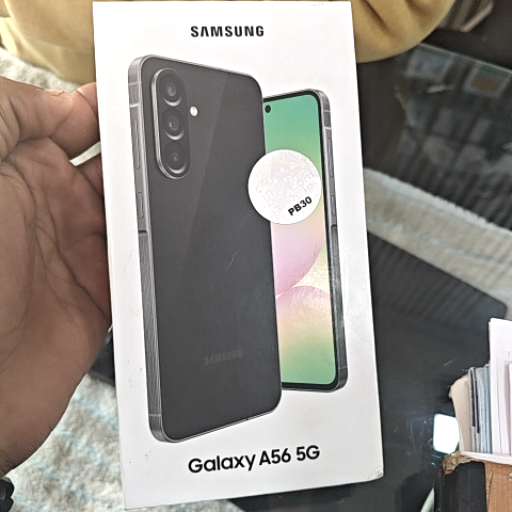 Samsung Galaxy A56 5G Mobile in Chawla, Key to Lightning-Fast Connectivity-https://media.vyaparify.com/vcards/products/453941/product_1765782998_693fb5d662927.png Image