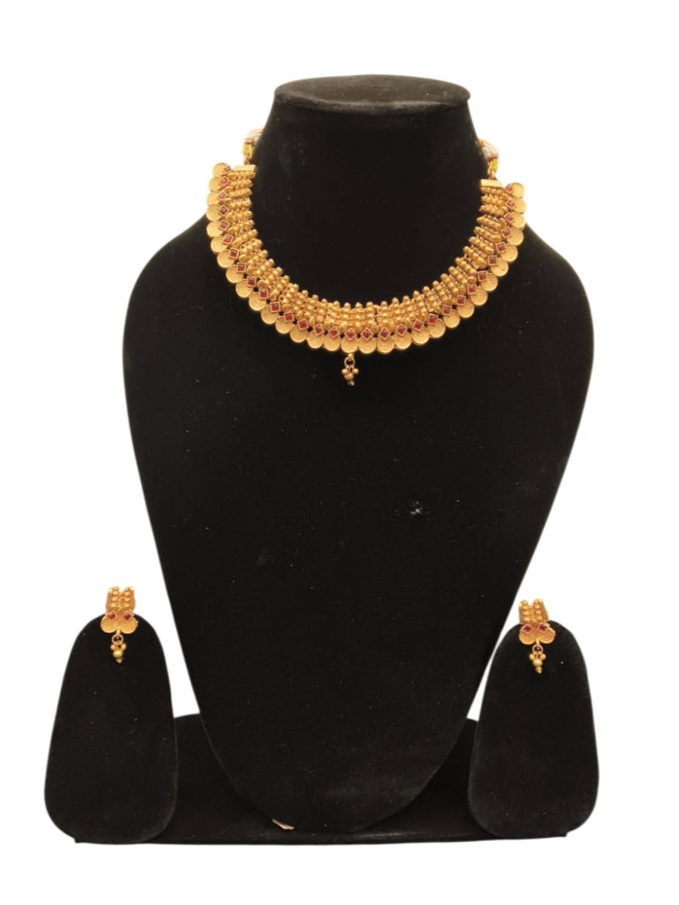  Antiques Gold Finish Kasu Coin Choker Necklace Set- Traditional Elegance LUCKY COLLECTIONS NO 334 M 1ST FLOOR 5TH CROSS ROAD MKS LAYOUT DK SANDRA GOVT HIGH SCHOOL DODDAKALLASANDRA LANDMARK BESIDE GOVT HIGH SCHOOL 80FEET ROAD ANJ