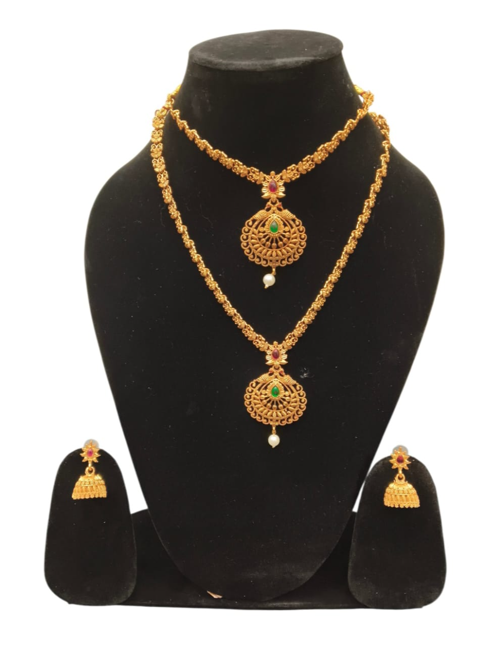 Antique Gold Finish Jewellery Rope Cut Long Hara & Necklace Set LUCKY COLLECTIONS NO 334 M 1ST FLOOR 5TH CROSS ROAD MKS LAYOUT DK SANDRA GOVT HIGH SCHOOL DODDAKALLASANDRA LANDMARK BESIDE GOVT HIGH SCHOOL 80FEET ROAD ANJ