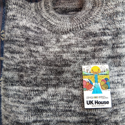  Hand Knitted Wool Pullover – Unisex Himalayan Winter Wear U K HOUSE PADMAVATINIWAS  SUNARKOT ROAD  VILL VIDON POST NAGANI