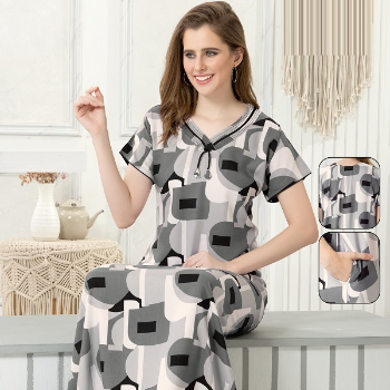  Rayon Nighty in Dadar West for Soft All-Night Comfort ANGELINA LIFE STYLE Shop No. 9/10, Atlantic Plaza, Garage Galli, Near Tilak Bhavan, Dadar (west), Mumbai - 400028