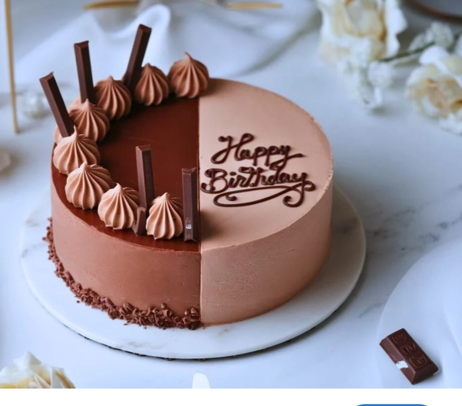 Aarin Bakers World Chocolate Duo Birthday Cake in Hoshiarpur - Perfect for Celebrations-https://media.vyaparify.com/vcards/products/457484/product_1765957485_69425f6d10d6e.png Image