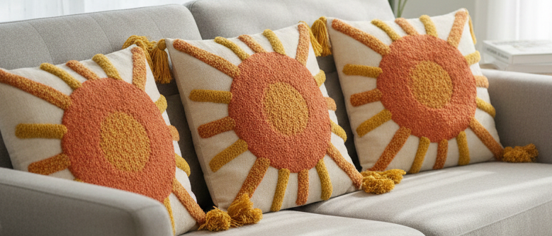  Home Decor Tufted Cushion Cover in Camp: Add Texture and Elegance SHANVIKAS DREAM DECOR B 17 WING CLOVERCENTER SHOPPINGARCADE BABASAHEB AMBEDKAR PATH CAMP