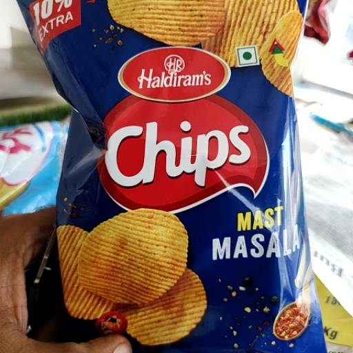 Haldiram Chips in Dhinganwali, Punjab: Crunchy Mast Masala with 10% Extra-https://media.vyaparify.com/vcards/products/459507/product_1766042761_6943ac898409c.png Image