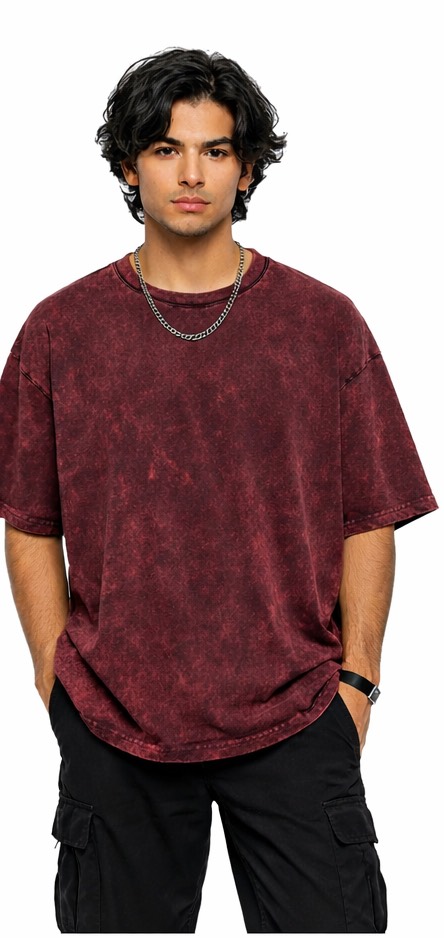 Men's Vintage Washed T-Shirt in 1ST FLOORNO 211SAI KRUPA AKSHAY COLONY 2ND PHASE 4TH CROSS VIDYANAGAR Comfort Fit-https://media.vyaparify.com/vcards/products/461841/product_1766128823_6944fcb71232d.png Image
