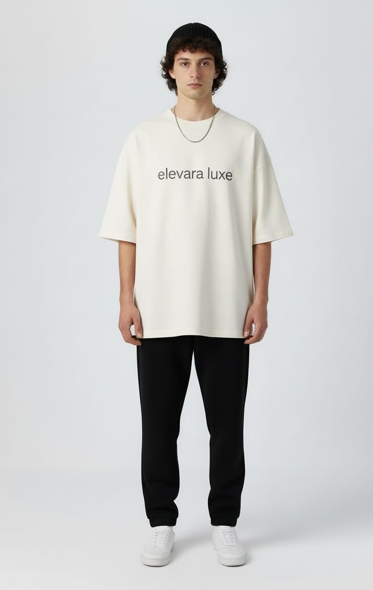 Elevara Luxe Oversized T-Shirt in Vidyannagar: Comfortable and Stylish-https://media.vyaparify.com/vcards/products/461871/product_1766129142_6944fdf6ae65d.png Image