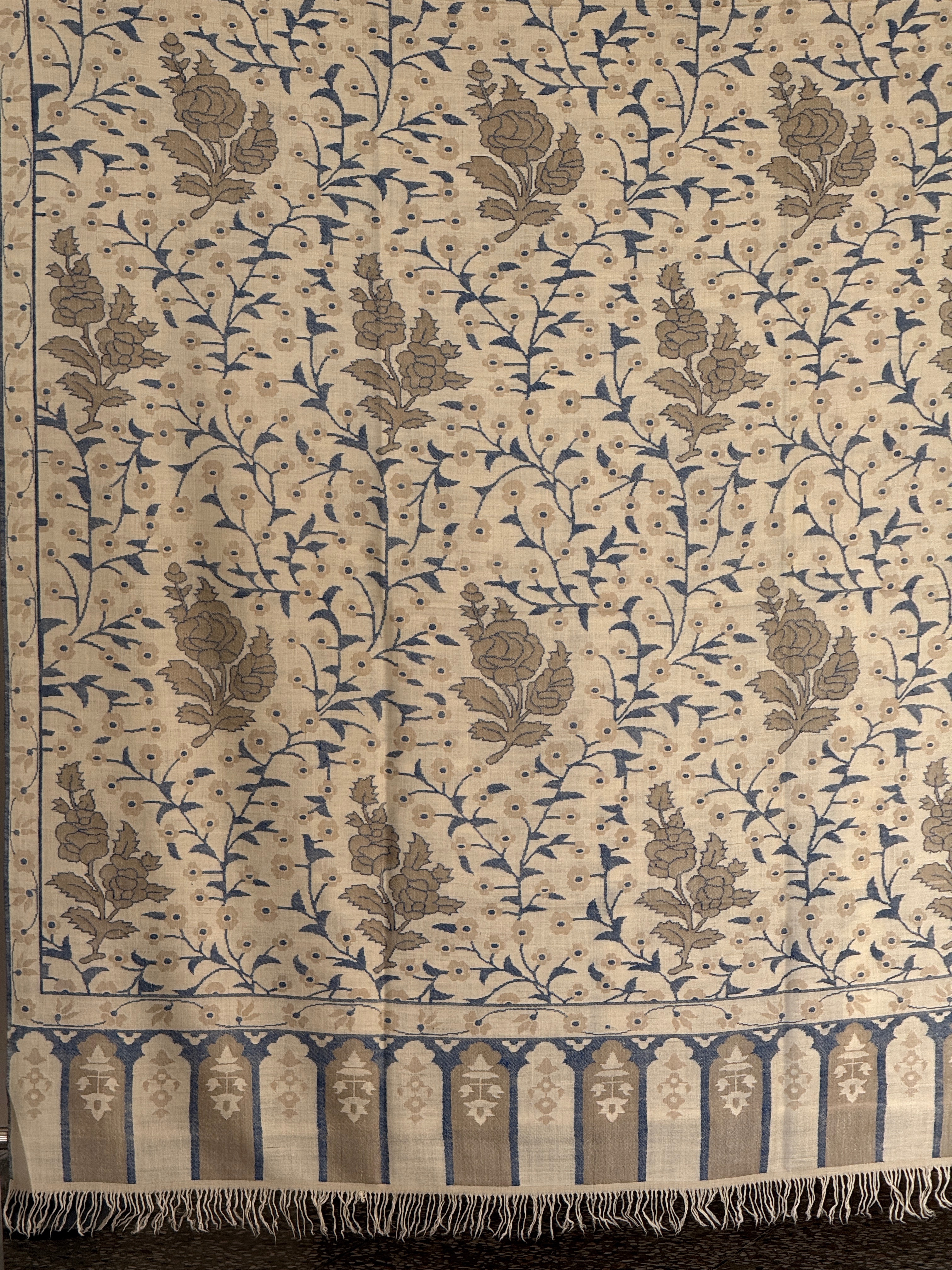  Gents Kani Jamawar Pashmina Shawl in Srinagar - Handwoven Luxury COTTAGE INDUSTRY OF KASHMIR SAIDAKADALSRINAGARNEAR MASJID SHAREEF