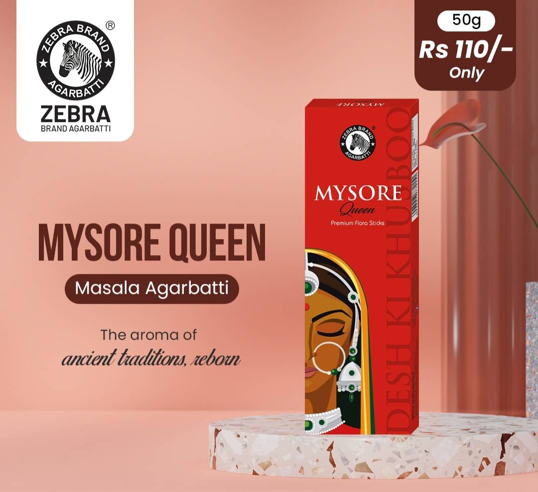 Masala Agarbatti in Amera Palari: Mysore Queen Infused with Rich Aroma-https://media.vyaparify.com/vcards/products/464064/product_1766227732_69467f14b011d.png Image