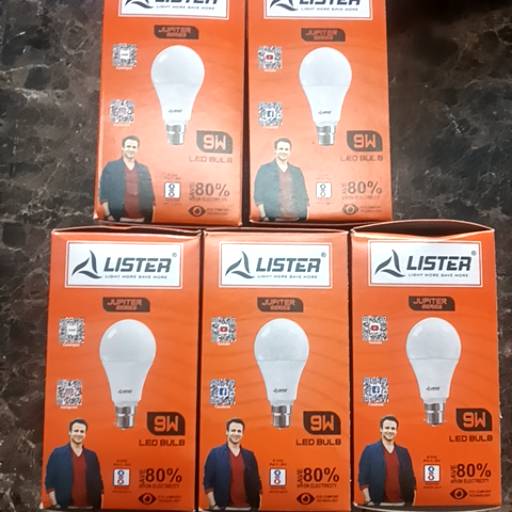 Lister LED Bulb in C O MODESHWARI ELECTRICAL, Jawad - Energy Saving-https://media.vyaparify.com/vcards/products/464134/product_1766229688_694686b8ce175.png Image