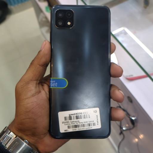 Samsung Galaxy A22 5G Smartphone with 6GB RAM and 128GB Storage-https://media.vyaparify.com/vcards/products/464417/product_1766242549_6946b8f51abf7.png Image