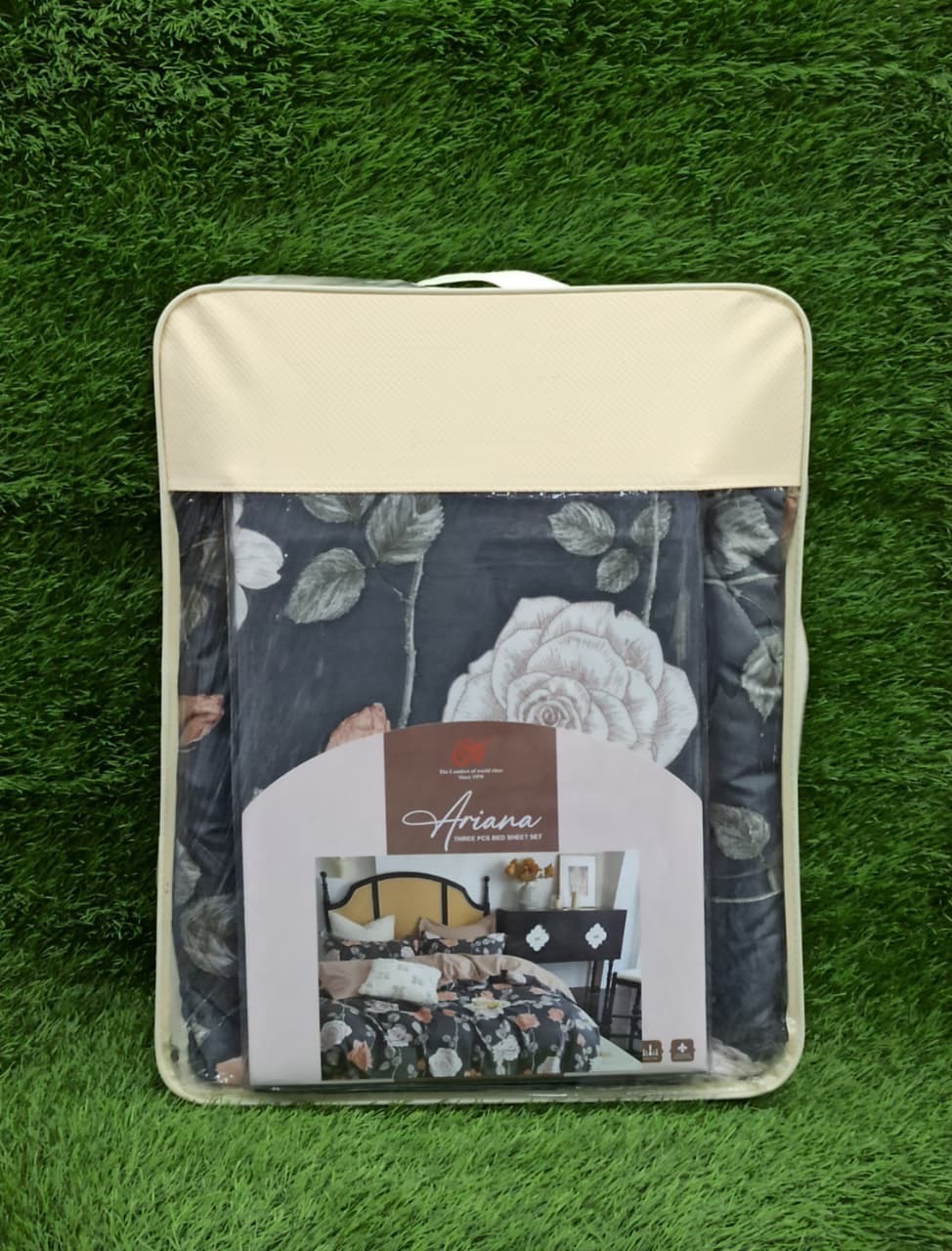 Cosy®️ Bedding: Ariana King Comforter Set in Delhi with Floral Pattern-https://media.vyaparify.com/vcards/products/464570/product_1766312693_6947caf561261.png Image