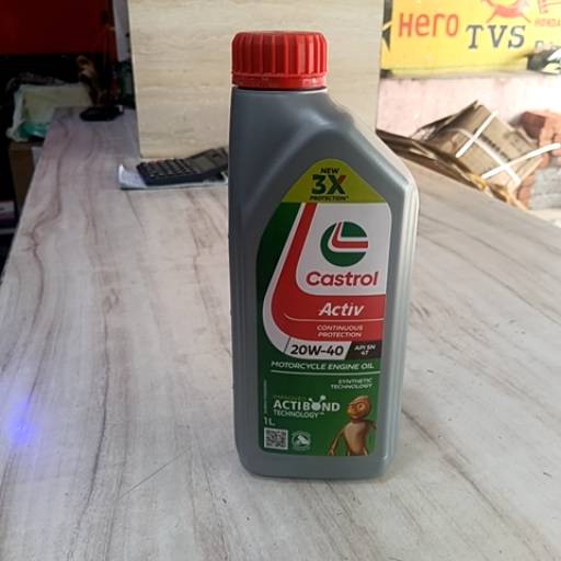  Castrol Activ 20W40 1 Litre Oil in  High-Quality Lubricant VINAYAKA AUTOMOBILE VINAYAKA  AUTOMOBILE DOOR  NUMBER 112 MSR CIRCLE LANDMARK NEAR MSR THEATRE