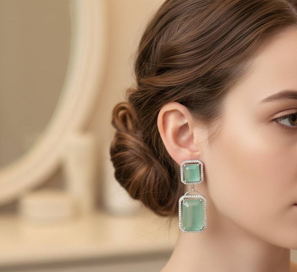 Usha Arts Shop AD Earrings in Malad West Sparkle with American Diamond-https://media.vyaparify.com/vcards/products/465591/product_1766404197_694930655aef1.png Image