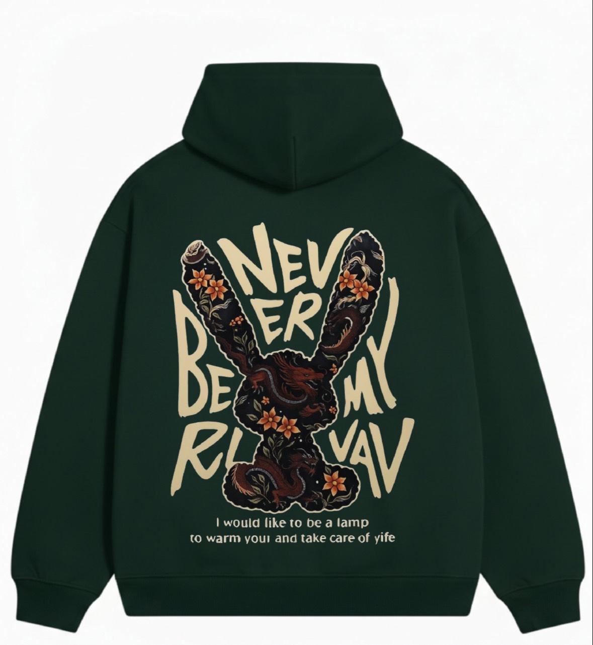Graphic Hoodie - Never Be My Rival in X, Comfortable-https://media.vyaparify.com/vcards/products/465824/product_1766444185_6949cc99acc7f.png Image