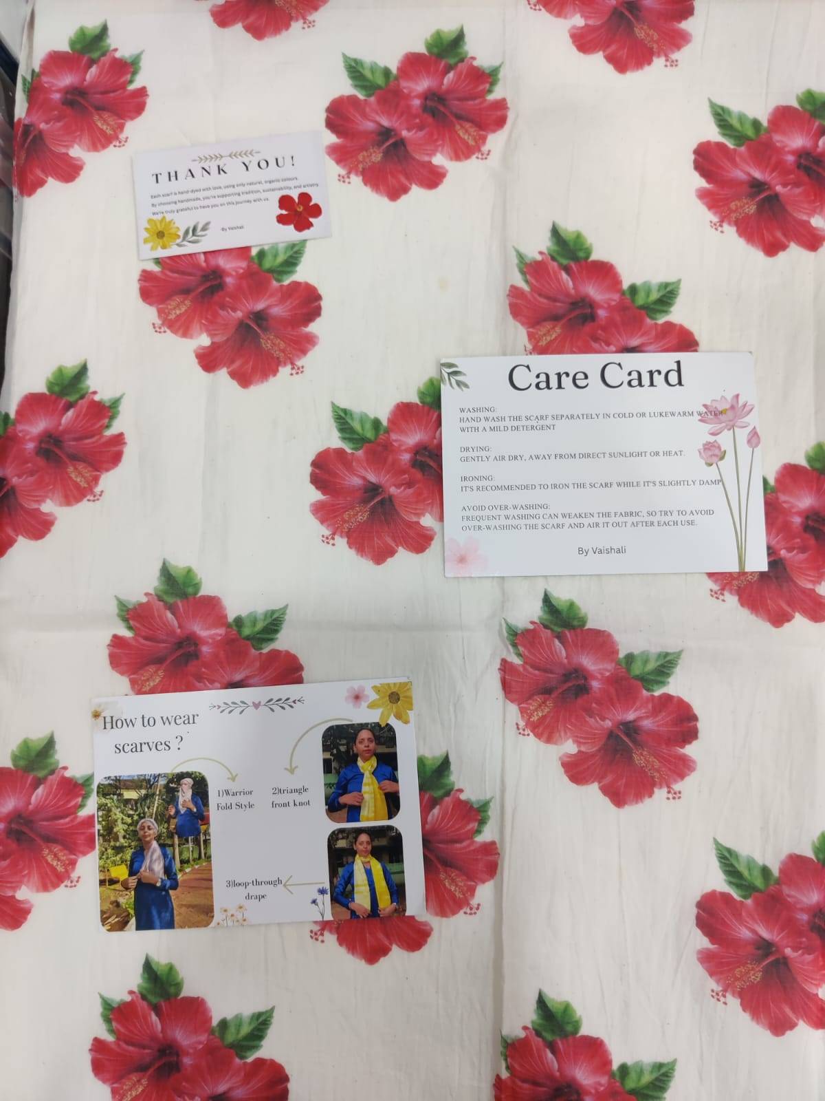 Scarves/Accessories: 100% Cotton Scarf in Panvel - Naturally Dyed & Sustainably Printed-https://media.vyaparify.com/vcards/products/468738/product_1766740083_694e507399365.png Image