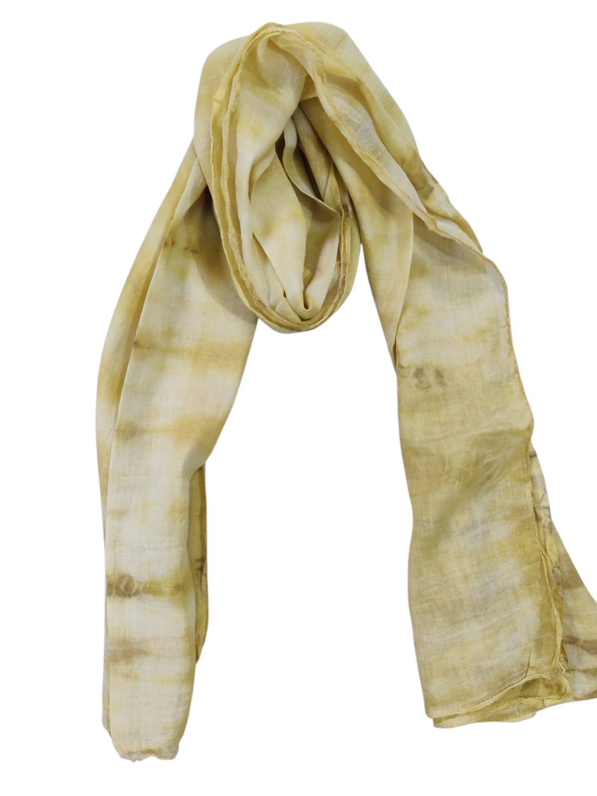 100% cotton Scarf in New Panvel: 100% Cotton Tie-Dyed with Marigold Flowers-https://media.vyaparify.com/vcards/products/469137/product_1766759163_694e9afb35472.png Image
