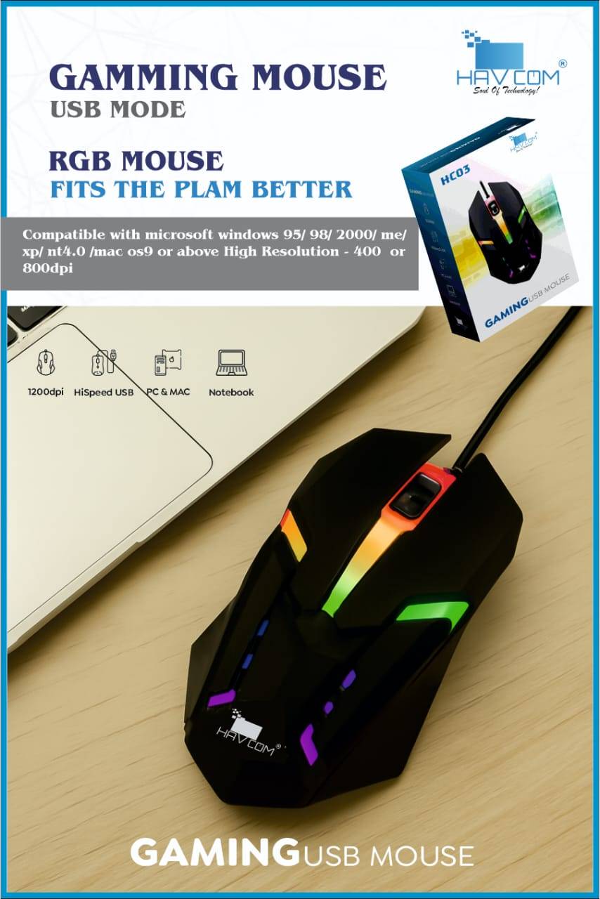 Havcom Gaming RGB Mouse in Makwana Soc Street - Enhanced Precision for Gamers-https://media.vyaparify.com/vcards/products/469214/product_1766776153_694edd5910a62.png Image