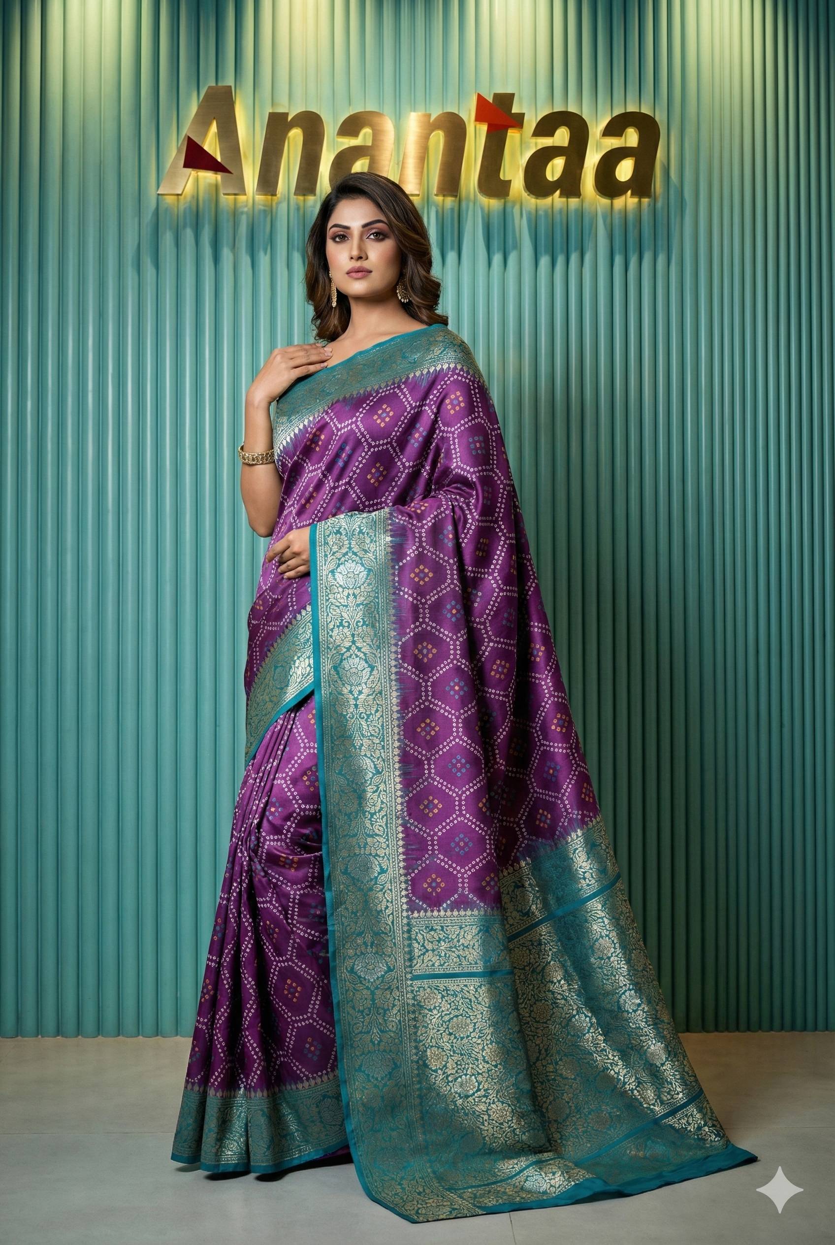 Anantaa Ethnic Silk Saree in Naranpura: Elegant Traditional Attire-https://media.vyaparify.com/vcards/products/469400/product_1766836568_694fc958da322.png Image