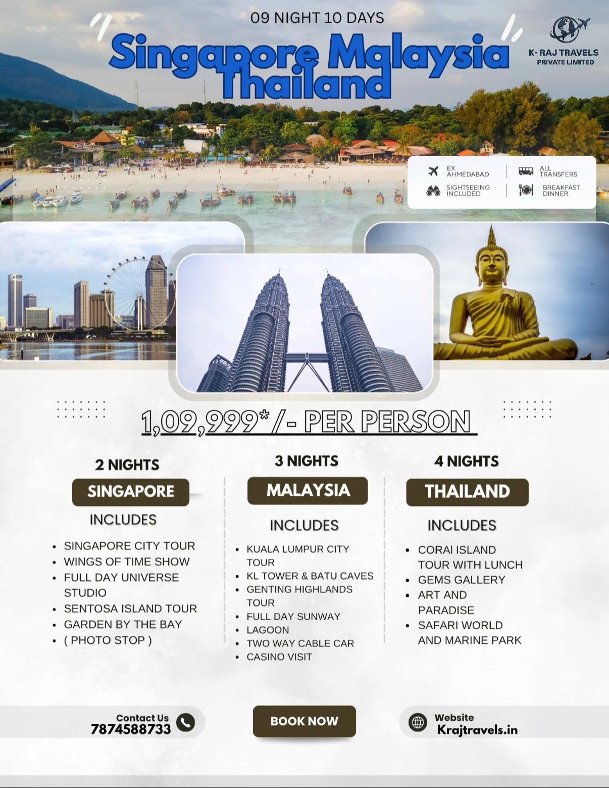 Travel Package: Singapore Malaysia Thailand Package in Kalol - Iconic Landmarks and Vibrant Destinations-https://media.vyaparify.com/vcards/products/470681/product_1767073713_695367b1ca129.png Image
