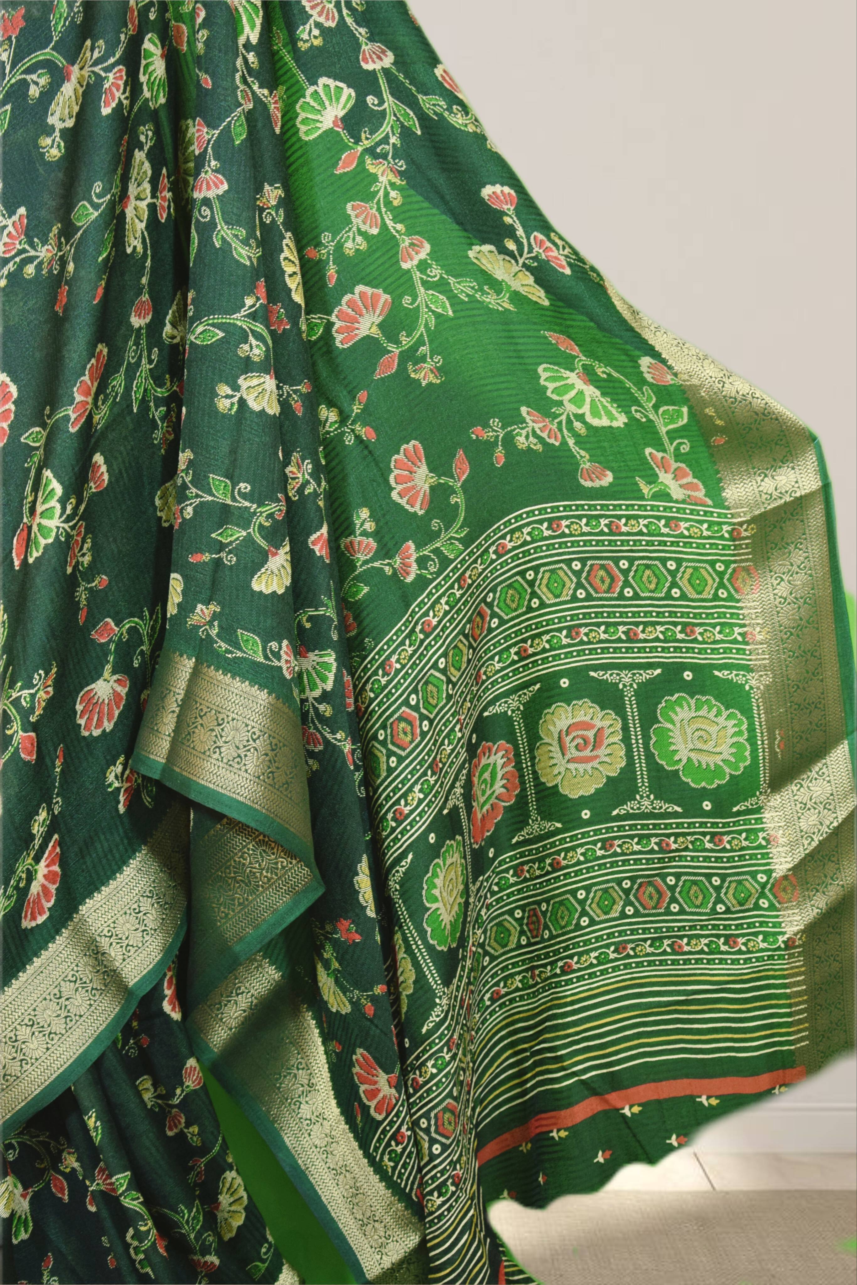 Moss Brasso Pattern Saree in Jabalpur: Elevate Your Ethnic Wardrobe-https://media.vyaparify.com/vcards/products/471502/product_1767160622_6954bb2e7737a.png Image