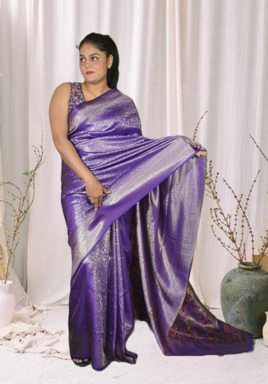 Kanjivaram Silk Saree in Jabalpur: Elevate Your Ethnic Style-https://media.vyaparify.com/vcards/products/471872/product_1767186976_69552220e0c95.png Image