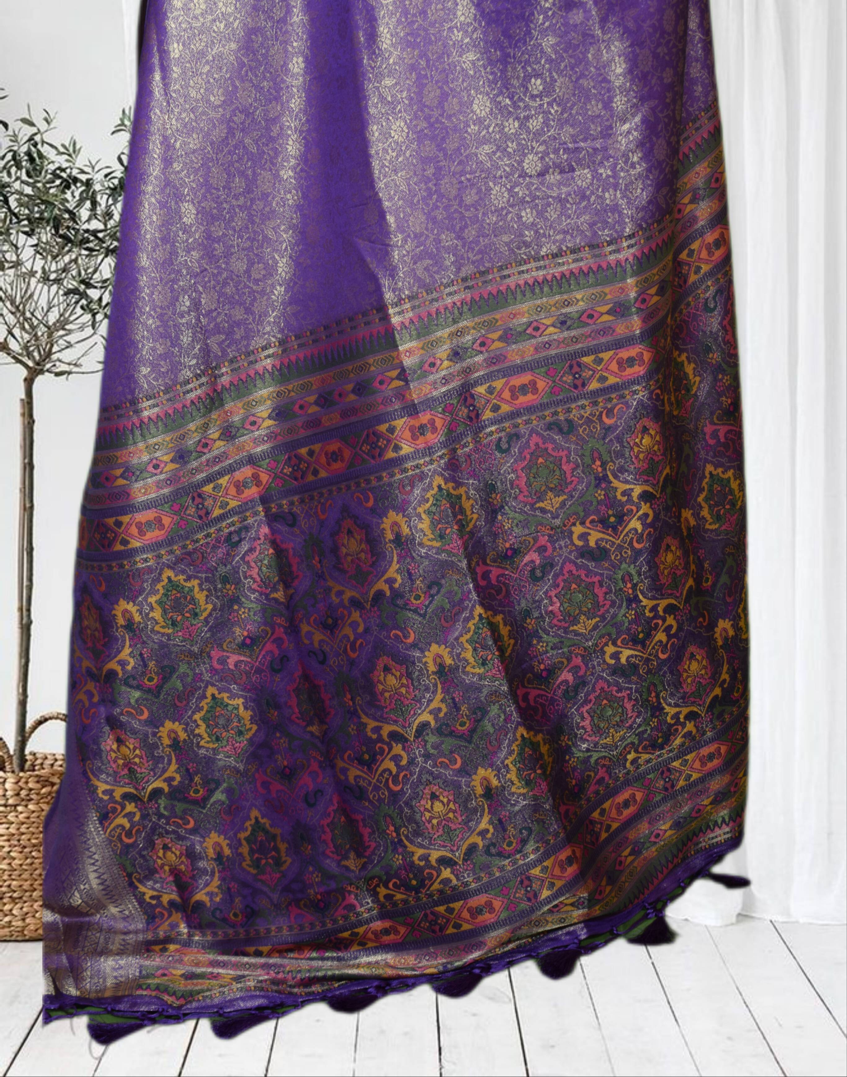 Kanjivaram Silk Saree in Jabalpur: Elevate Your Ethnic Style-https://media.vyaparify.com/vcards/products/471874/product_1767186976_69552220f15d5.png Image