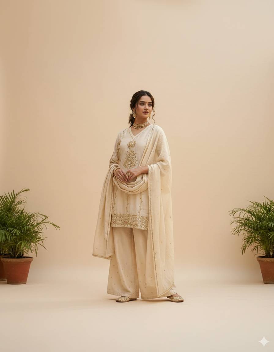 Sarara Plaza Party Wear Suit in Rajendra Market Light Peach Size 44 Elegant Design-https://media.vyaparify.com/vcards/products/475648/product_1767443831_69590d777cf42.png Image