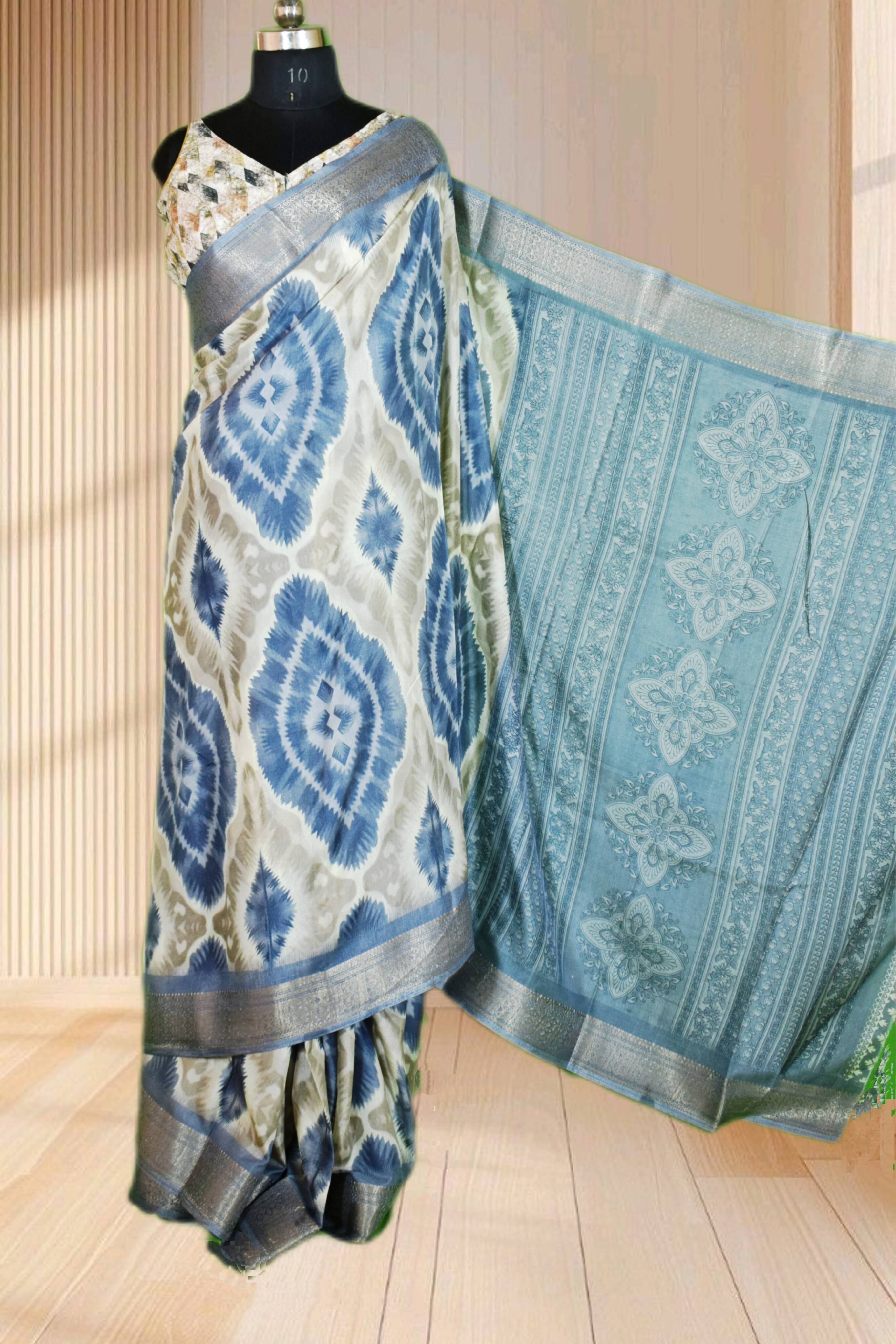 Bhagalpuri Silk Saree in Jabalpur: Elevate Your Ethnic Style-https://media.vyaparify.com/vcards/products/476495/product_1767601723_695b763b77128.png Image