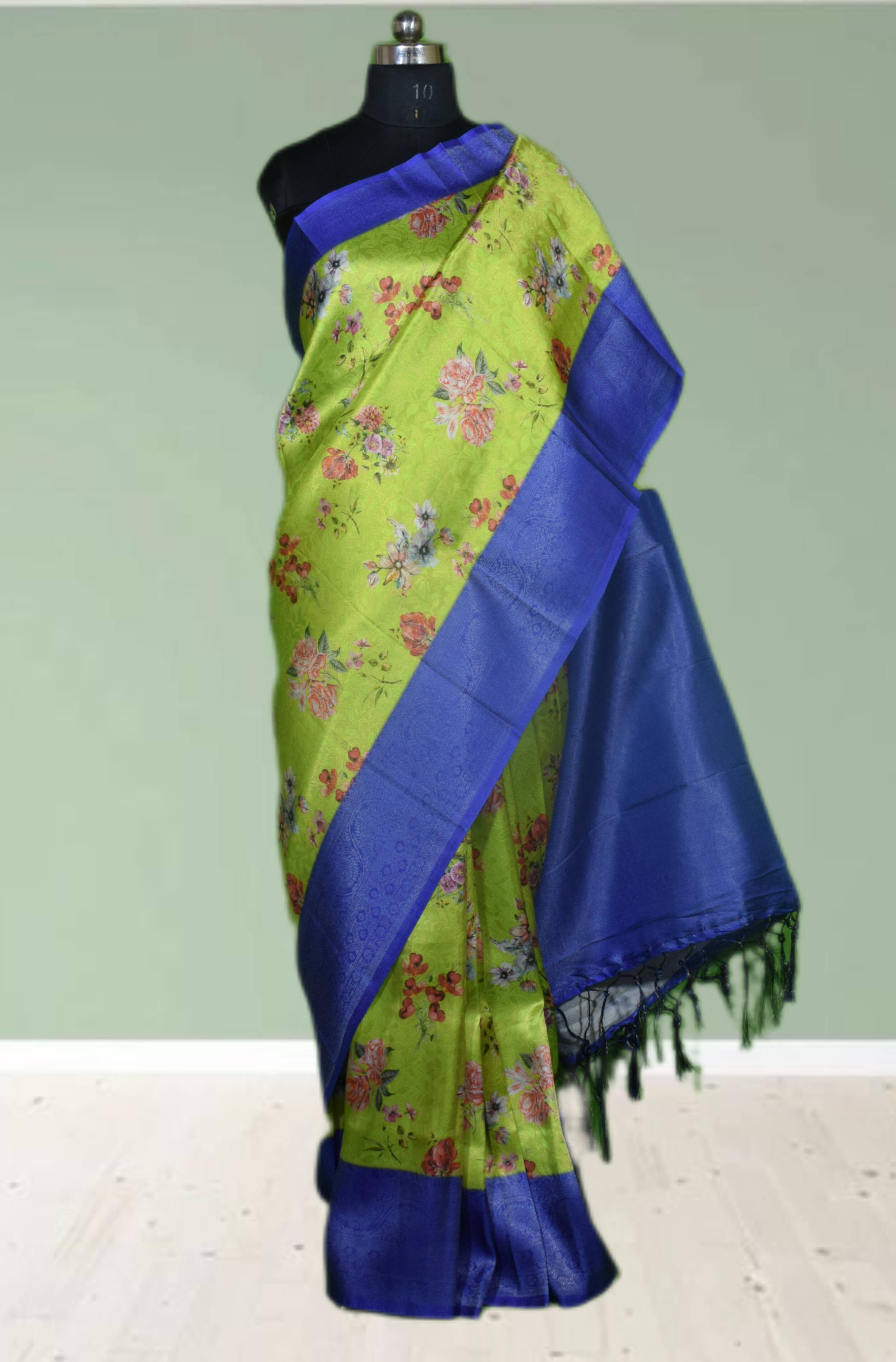 Bangalore Digital Silk Saree in Jabalpur: Elevate Your Traditional Attire -  - Buy Online at SHEETESH SONI