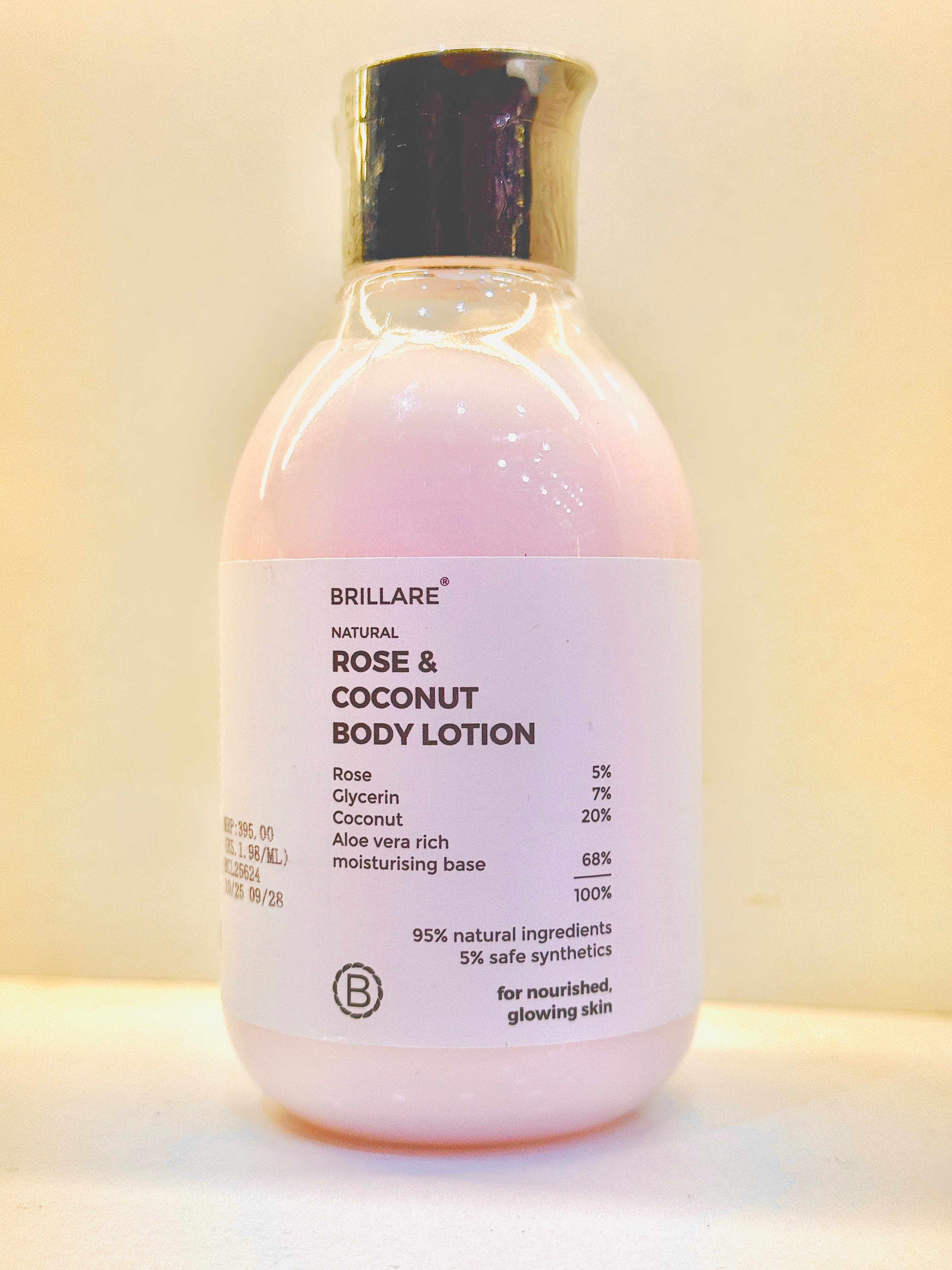Brillare Rose Body Lotion in Main Bazar Near Thana - Organic 100% Natural Formula-https://media.vyaparify.com/vcards/products/479865/product_1767797881_695e7479a379e.png Image