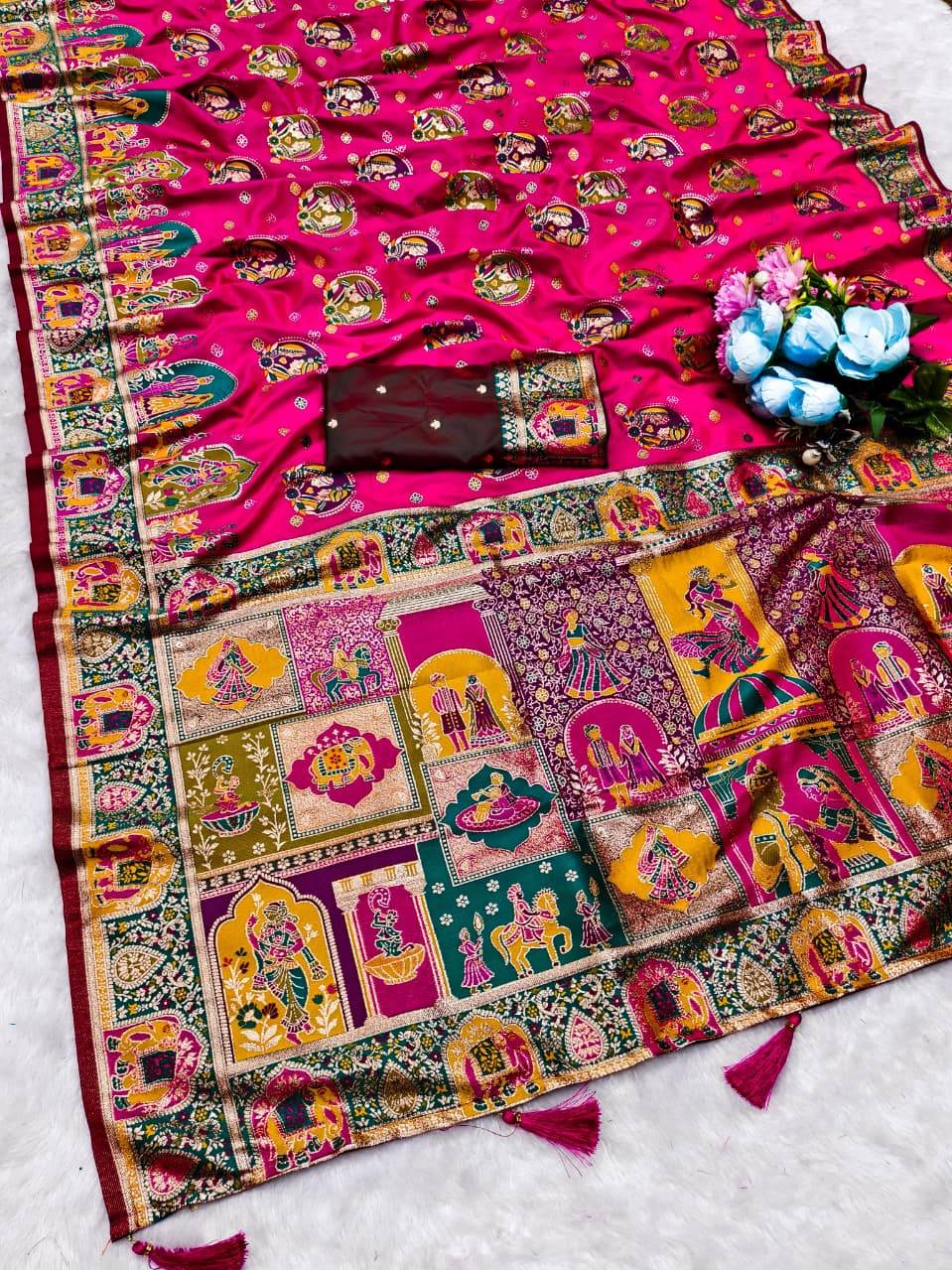 Rajasthani Silk Saree in Durg: Elegant Traditional Design-https://media.vyaparify.com/vcards/products/480335/product_1767858933_695f62f5aa31b.png Image