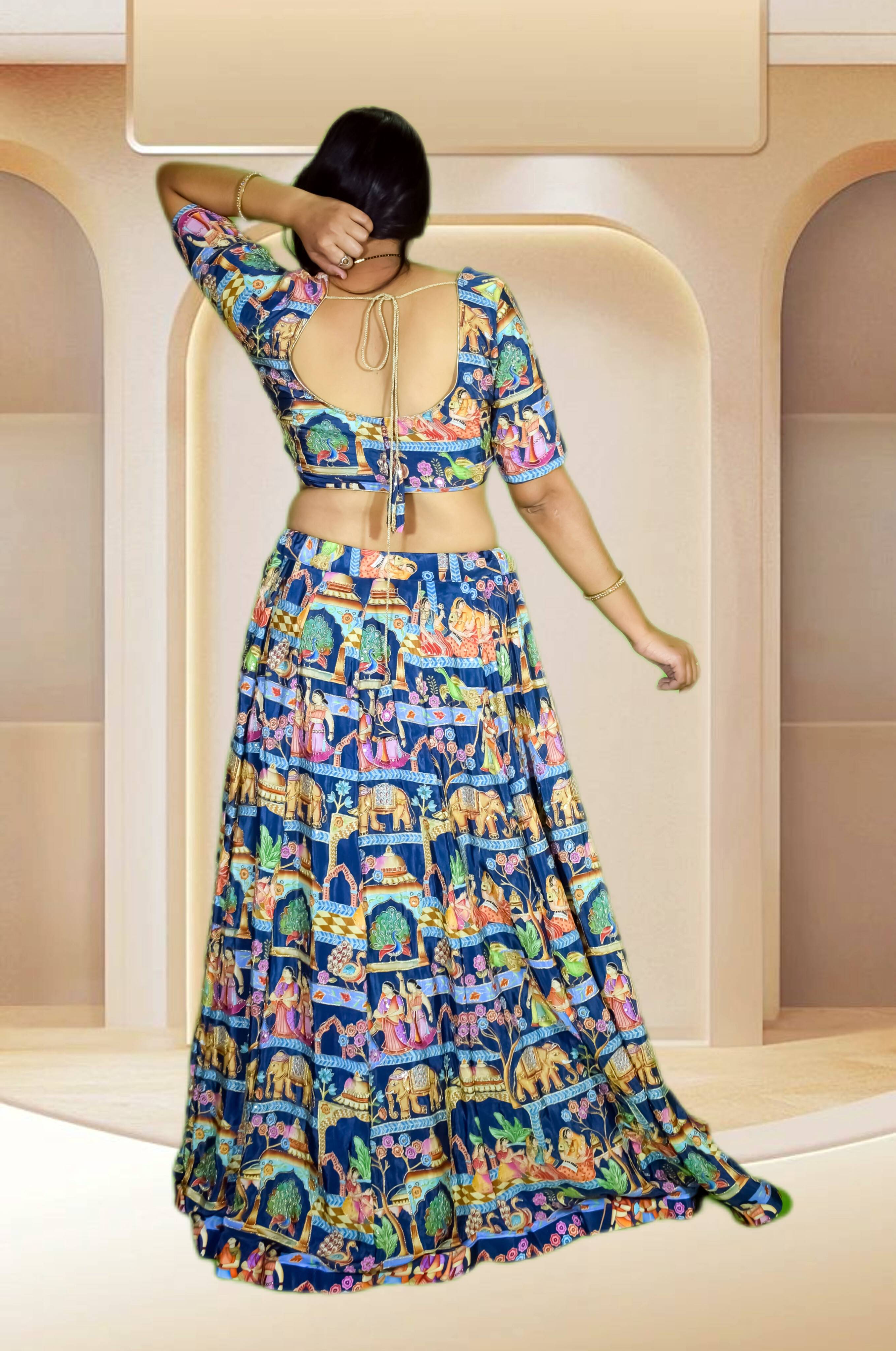 Ethnic Printed Lehenga Choli in Jabalpur - Vibrant Traditional Wear-https://media.vyaparify.com/vcards/products/481100/product_1767879631_695fb3cf6ba16.png Image