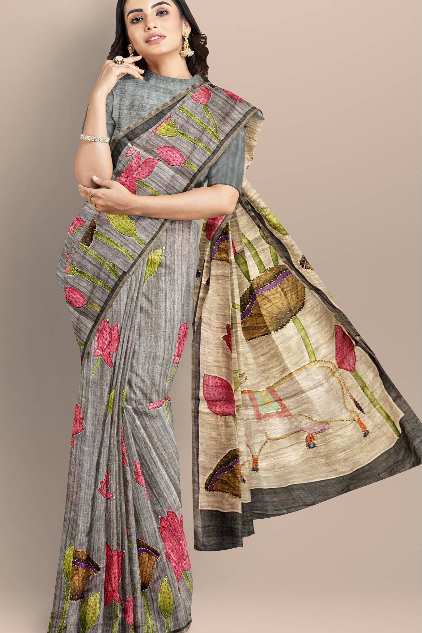 Cotton Fancy Hand Work in Sadashive Pethganbhir - Elevate Your Style-https://media.vyaparify.com/vcards/products/482323/product_1767955978_6960de0a3505f.png Image